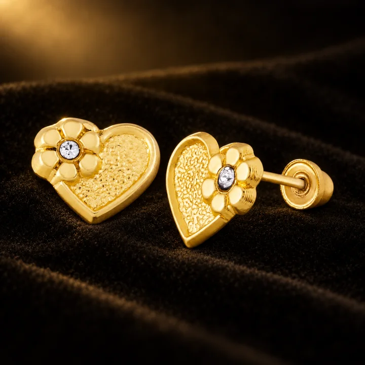 Heart Studs